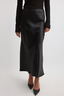 ALEXANDRA SATIN MIDI SKIRT